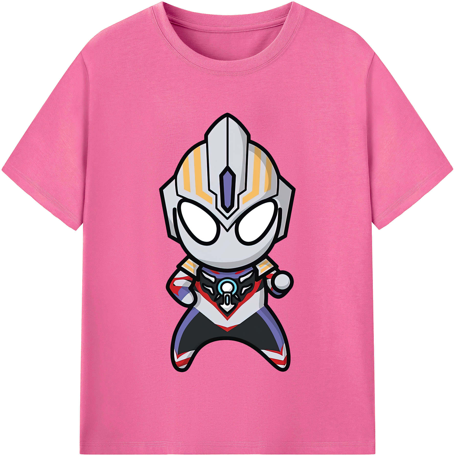 （画像用） ウルトラマン Ultraman レディースカジュアルプリントTシャツ（綿100％）